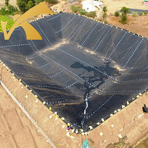 Su geçirmez EPDM EPDM kauçuk gölet Liner HDPE balık gölet Liner LLDPE geomembran baraj balık çiftlik su ürünleri dış mekan kullanımı 1mm modeli - Product Image 2
