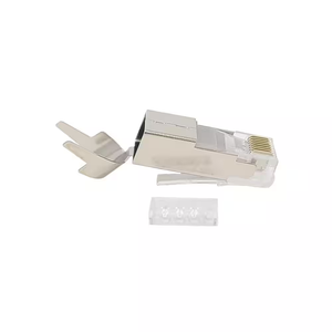 ป้องกัน ftp/stp ขั้วต่ออีเทอร์เน็ตกราวด์ภายนอก RJ45ขั้วต่อ8P8C ปลั๊กแบบแยกส่วน CAT7การเชื่อมต่อผ่าน - Product Image 5