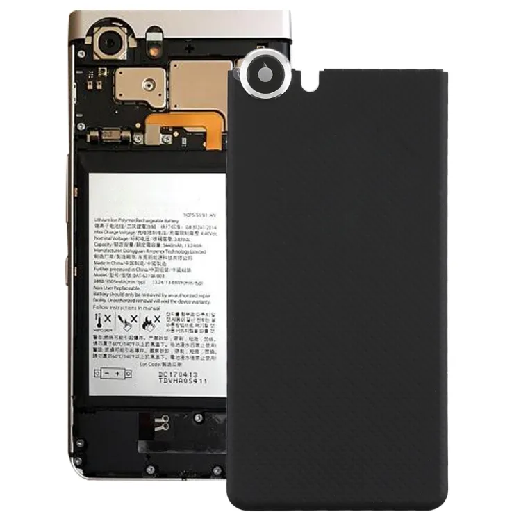 סיטונאי חלקי חילוף עצרת החלפת טלפון נייד כריכה אחורית עם מצלמה עדשה עבור Blackberry Keyone