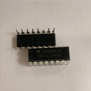 สวิตช์คอมไพเลอร์แบบ DIP-16ลอจิกสวิตช์สัญญาณแบบ SN74LS148N 74LS148ดั้งเดิม SN74LS148N 74LS148 - Product Image 3