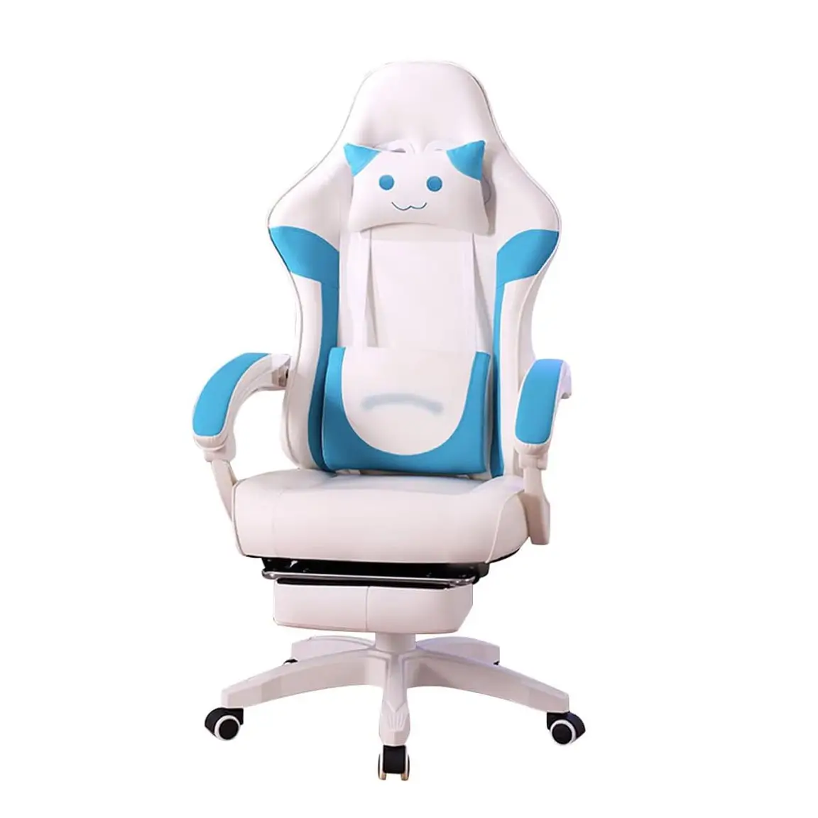 2024 nuovo prezzo panda carino poggiapiedi con angolo di schienale regolabile sedie da gioco 360 grado di sollevamento girevole bambini camera da letto sedie per la ragazza
