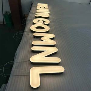 Letreiros LED Externos Direto da Fábrica, Letras em Gel 3D para Sinalização de Lojas, Letras de Parede para Logotipo de Negócios - Product Image 4