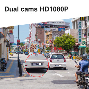 4G+64G <strong>Android</strong> Auto Smart Screen Voice Controlled Dash Cam with Carplay Rearview Mirror Video Recorder IPS Type - Product Image 3