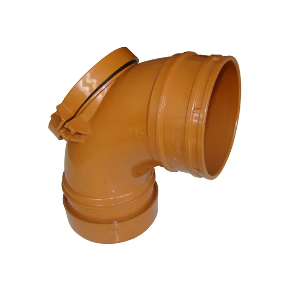 Molde de drenaje de codo de PVC/tubería de aguas residuales