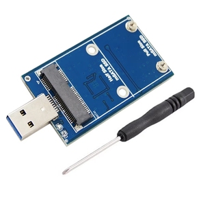 MSATA至USB 5Gbps USB 3.0至mSATA固态硬盘机箱迷你PCI-E mSATA至USB 3.0转换器适配器M2固态硬盘外置硬盘盒 - Product Image 4