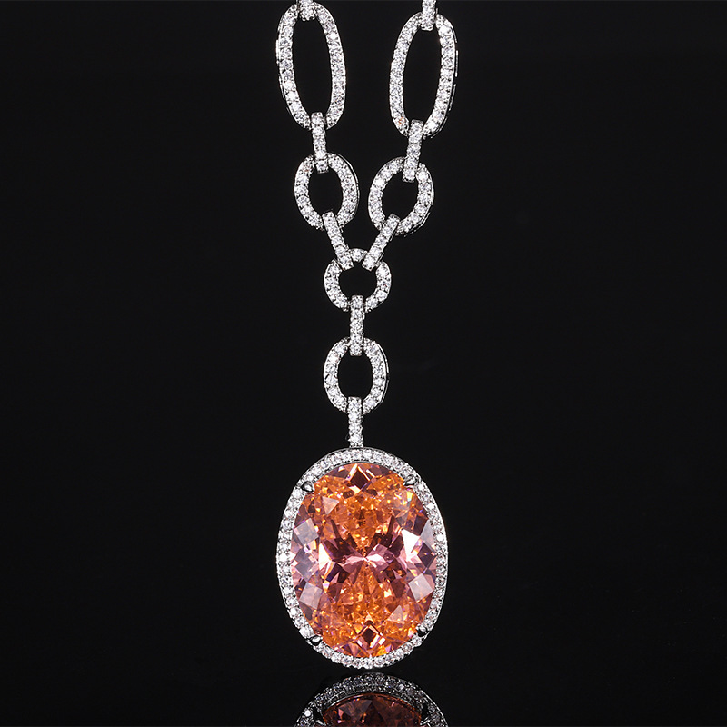 Bird's Nest cut papalacha necklace