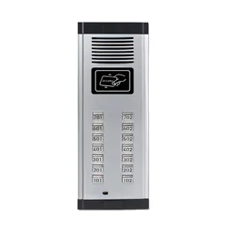Heiß verkauftes nicht visuelles 2-Draht-Intercom-Audio-Türklingel-Swipe-Karten-Zugangskontrollsystem - Product Image 6