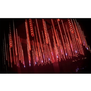 360 Degree Disco Rain Meteor Dmx Rgb <strong>Led</strong> Tube Matrix Dmx 3D Vertical Pixel Tube - Product Image 2