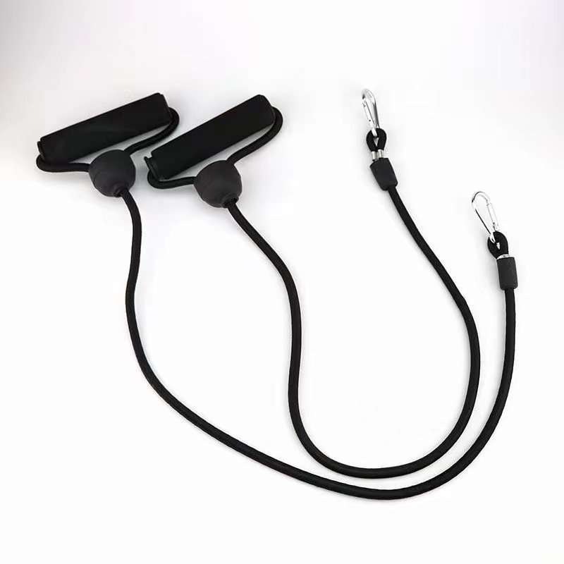 Sponge plastic handle pull rope-black