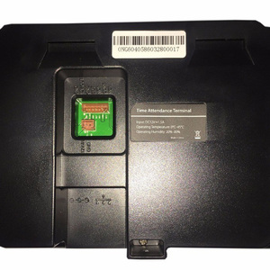 ZK K40 biometrico del sistema di presenza del tempo della carta dell'impronta digitale dell'orologio dell'ufficio dipendente controllo di accesso TCP/IP con batteria incorporata