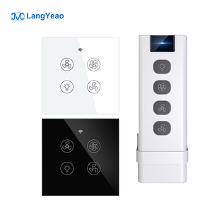 LangYeao Tuya WiFi+BLE Smart Light Dimmer Touch Switch Interruptor with RF433 Remote <strong>Control</strong> SmartLife Home <strong>Automation</strong> <strong>System</strong> - Product Image 1