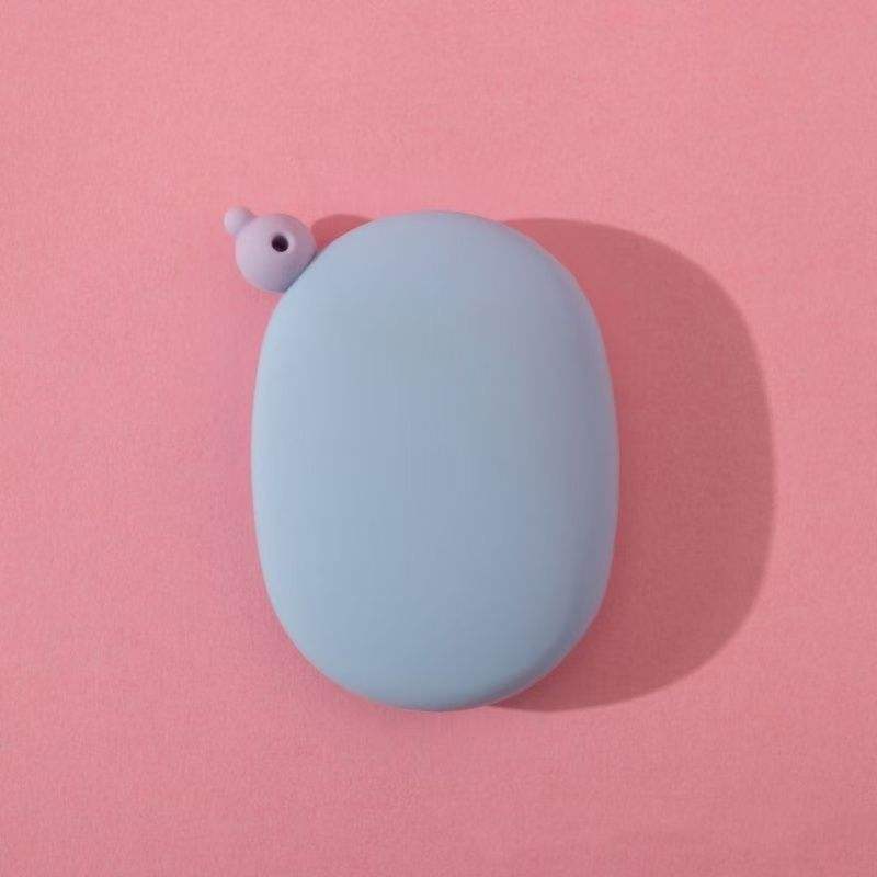 เครื่องอุ่นมือซิลิโคนสีฟ้าเรืองแสง (ไม่รวมแกนทำความร้อน)