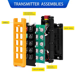 รีโมตอัจฉริยะ ML-P8 + 8ปุ่มกันน้ำกันกระแทก24V 868MHz วัสดุพลาสติกโลหะได้รับการรับรองจาก FCC - Product Image 5