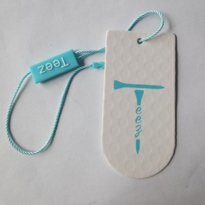 YH-Luxury <strong>Custom</strong> Hang Tags With Logo Design and Printing Fashion Garment Paper Hang Tag Embossed Clothing Swing Tag With <strong>String</strong> - Product Image 3