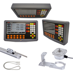 Kit di lettura digitale SINO SDS 2-3V DRO con sistema di Encoder a scala lineare una serie di KA per fresatura, tornio e rettificatrici - Product Image 3