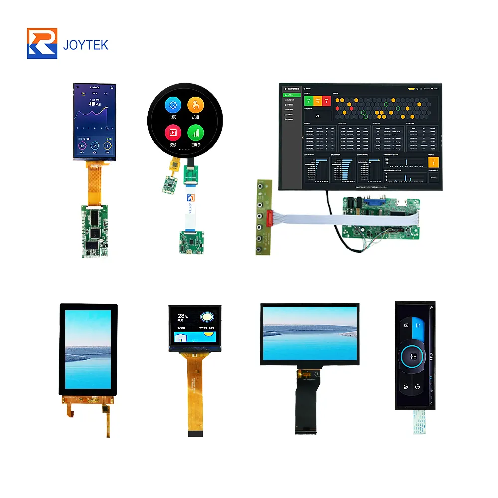 Pantalla táctil personalizada TFT LCD 0,96-10,1 "Panel de visualización 2,4 3,5 4,3 5,8 7 10,1 pulgadas Módulo LCD TFT táctil pequeño