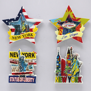 Bộ Quà Tặng Lưu Niệm New York Móc Khóa Quả Cầu Tuyết Dụng Cụ Mở Chai Nam Châm Tủ Lạnh - Product Image 3