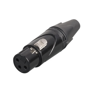 专业高品质音频视频Xlr插头连接器3Pin母和公Xlr连接器3Pin - Product Image 2