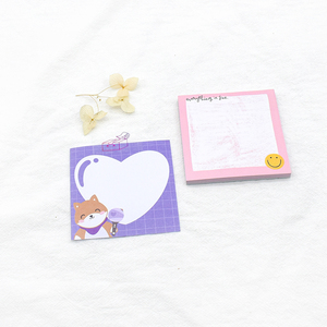 New Style Custom Logo Printing to Do <strong>List</strong> Daily Planner Multicolour Creative Cute Sticky Notes Kawaii Memopad - Product Image 4