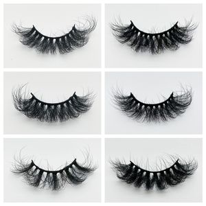 Faux cils entiers en forme de D, cils synthétiques personnalisés à marque privée, vente en gros, cils russes moelleux réutilisables - Product Image 3
