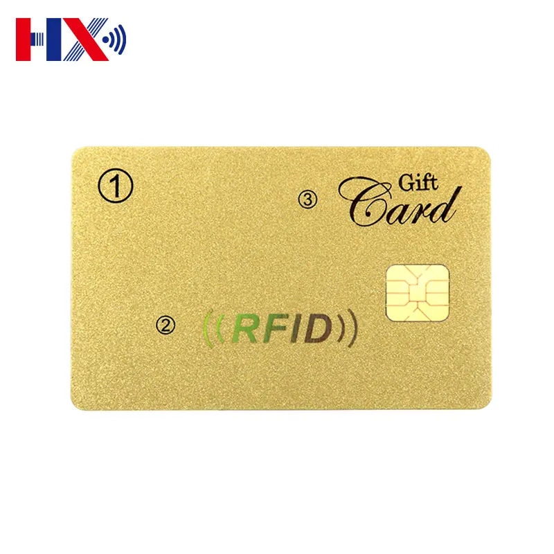 Чип пустой rfid контакт смарт-контакт ic карта sle5542 чип пользовательская печатаемая nfc контактная карта