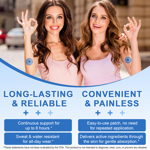 Acentiallabs 30 đếm NAD transdermal bản vá lỗi hỗ trợ NAD + sản xuất tăng cường năng lượng paraben miễn phí NAD + transdermal bản vá lỗi - Product Image 4