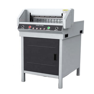 工場直接450VデジタルA2A3電気切断ギロチン金融事務所使用電気ペーパーカッター工場価格 - Product Image 1