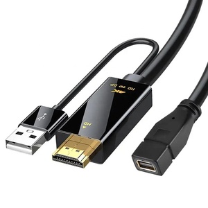 Convertidor HDMI/M a Mini Displayport/F 4K 60Hz HDMI macho a Mini DP Mini Displayport hembra Cable Adaptador convertidor - Product Image 1