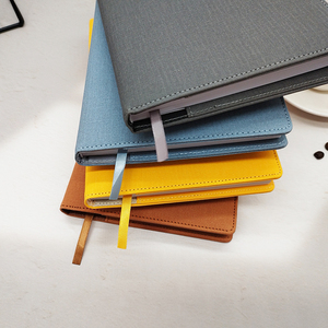 Custom A5 Hardcover Academic <strong>Notebook</strong> Secret Journal for Executives Office Use Fabric Cover Thread Sewing <strong>Code</strong> Lock Printed