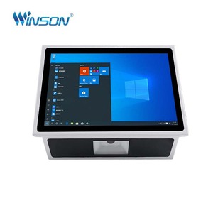 Заводская емкостная сенсорная система POS/терминал POS с NFC, система Windows 10, проверка цены