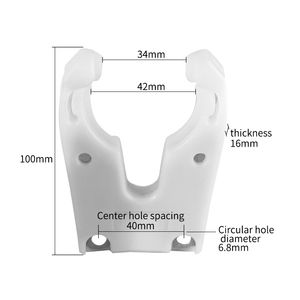 ISO30彫刻機アクセサリーABS防炎ゴムCNCスピンドル自動工具交換ホルダークランプツールホルダー - Product Image 2