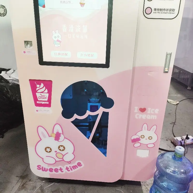 Yuyang kem sữa tự động trà Máy bán hàng tự động số lượng lớn sữa máy bán hàng tự động