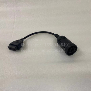 88890315-V Deutsch (9ピン) VOCOM I 88890300またはVOCOM II 88890400データリンクアダプターECUプログラミングのケーブル交換作業 - Product Image 1