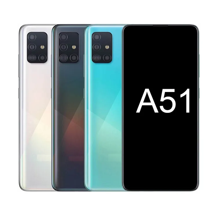 Téléphones intelligents d'origine de haute qualité pas cher Android remis à neuf A51 téléphone mobile déverrouillé pour Samsung A51 A515 A515F