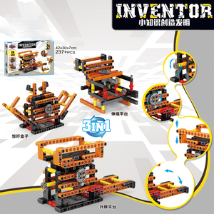 Kreatives 3D-Programmierpuzzle DIY Bau spielzeug Wissenschaft Bildung & Technik Geschenke für Kinder Features Brick Sets - Product Image 3