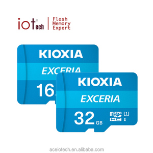 100% genuino KIOXIA Micro SD Card 16G 32 GB 64G 128G MicroSD TF EXCERIA 100 M/S C10 scheda di memoria per Raspberry Pi - Product Image 2