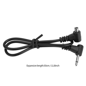 30cm 2.5mm Plug to Male PC Sync Flash <strong>Cable</strong> 3A Fast Charging Camera Cords with PVC Jacket and Braid Shielding - Product Image 3