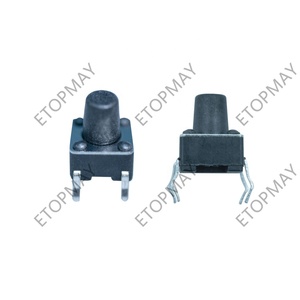 Interruttore tattile 6.0mm tipo quadrato (Snap-in) 6x6x7mm 4 Pin Dip Touch Switch per Breadboard Arduino PCB circuito elettronico - Product Image 2