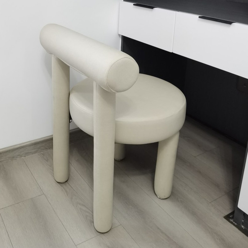 Tissu technique blanc châtaigne de riz