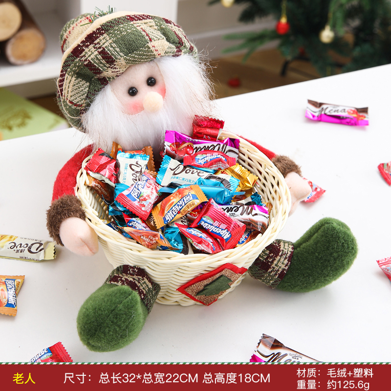 Top hat candy basket-elderly