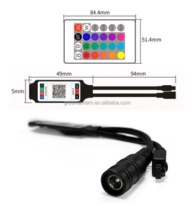 Mini RGB LED Controller Smart App 24Key Fernbedienung DC zu 4Pin Anschluss 5-24V 6A Controller Für RGB LED Strip Lights - Product Image 6