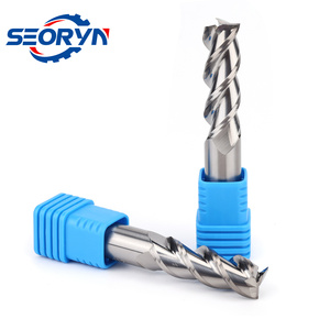 Yüksek hızlı CNC kesme aletleri alüminyum karbür alüminyum için yüksek hızlı çelikte parmak freze yüz değirmeni - Product Image 2