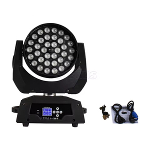 36x10W Zoom yıkama hareketli kafa LED işın profesyonel sahne disko yıkama aydınlatma DMX kontrol RGBWAUV 6 in 1 dönen ışık - Product Image 6