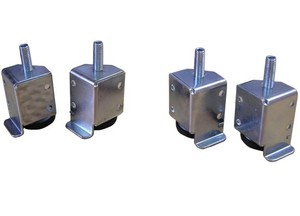 重型家具五金钢柜橱柜衣柜支脚可调桌腿转角调平机厨房用 - Product Image 3