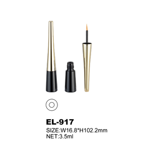 瓶眼线液空管化妆眼线笔集装箱OEM眼线容器包装免费样品塑料3.5ML轮 - Product Image 2