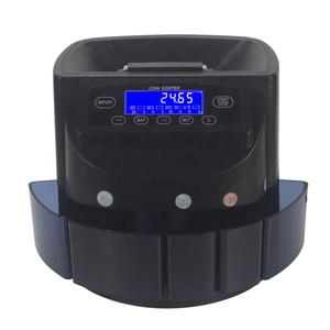 XD-9005A de monedas de dólares de EE. UU., contador automático de monedas con envoltorios enrollables, muestra el valor de cada moneda - Product Image 2