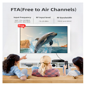 Decodificador TV ISDB-T ricevitore digitale 1080P FTA decodificatore sintonizzatore modulatore isdb-t set-top box per il Brasile Giappone sud America - Product Image 3