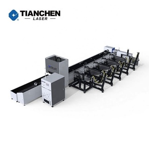 Macchina di taglio Laser a tubo automatico in fibra di carico scarico Cutter con alimentazione - Product Image 3