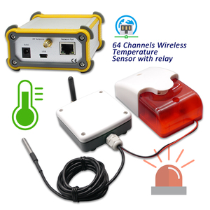 Sensor de batería de alta temperatura Salida Controlador de relé de alarma de Temperatura Sensores de monitoreo de temperatura - Product Image 1