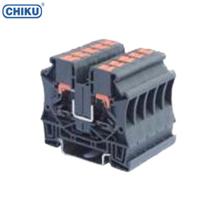 4 mm2 Push en carril DIN montado Terminal Lock, 2,5mm Din AIL SH ush-In Terminal ococks - Product Image 6